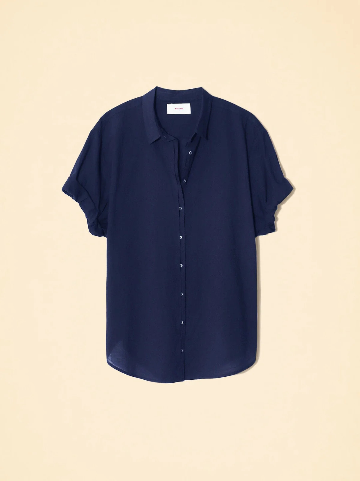 Navy Channing Shirt | Xirena