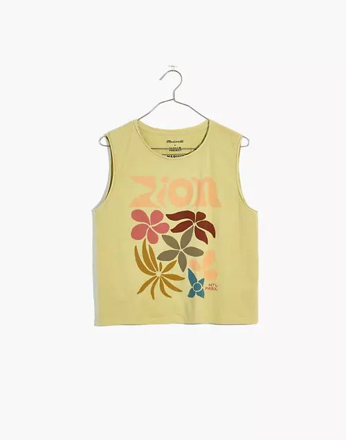 Madewell x Parks Project Zion Organic Cotton Crop Tank | Madewell