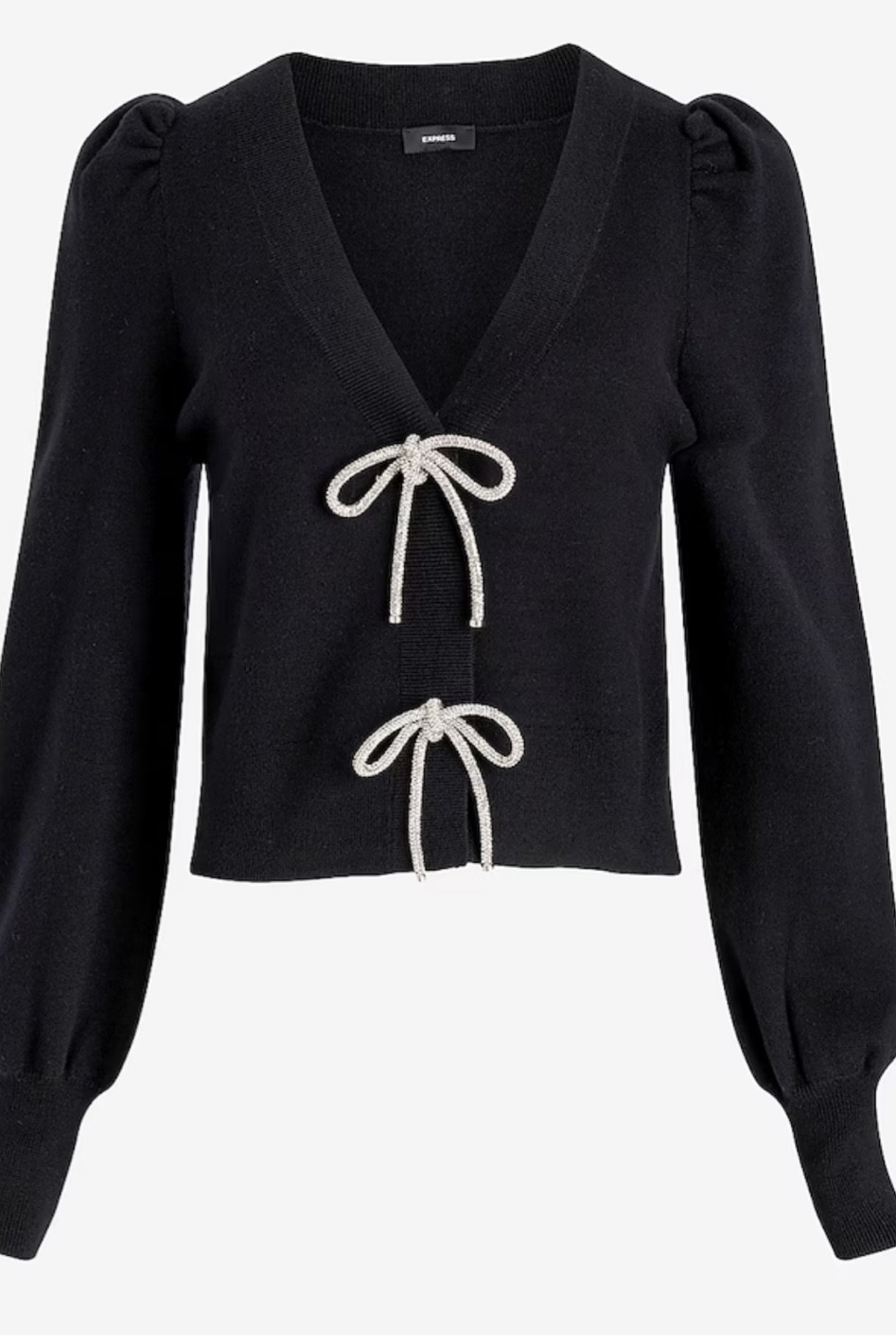 Holiday bow cardigan for casual holiday events! 

#LTKsalealert #LTKHoliday #LTKCyberWeek