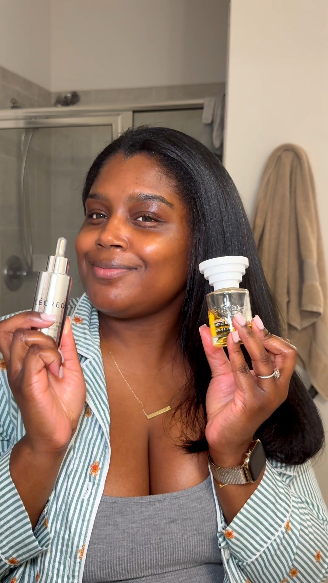 Cecred haircare routine for stronger, shinier hair ✨ Sharing the nourishing hair oil and edge restore drops I use to support growth, strengthen my edges, and keep my hair healthy between styles. These two products are staples in my weekly routine and perfect for anyone focused on scalp care + healthy h

#LTKgrwm #LTKselfcare #LTKBeauty