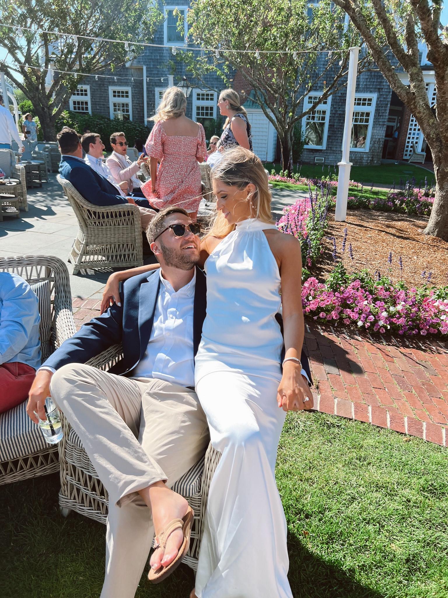 Sharing my rehearsal dress again! High neck satin white dress.. so gorg for brides 🤍🤍

#LTKwedding #LTKSeasonal #LTKstyletip