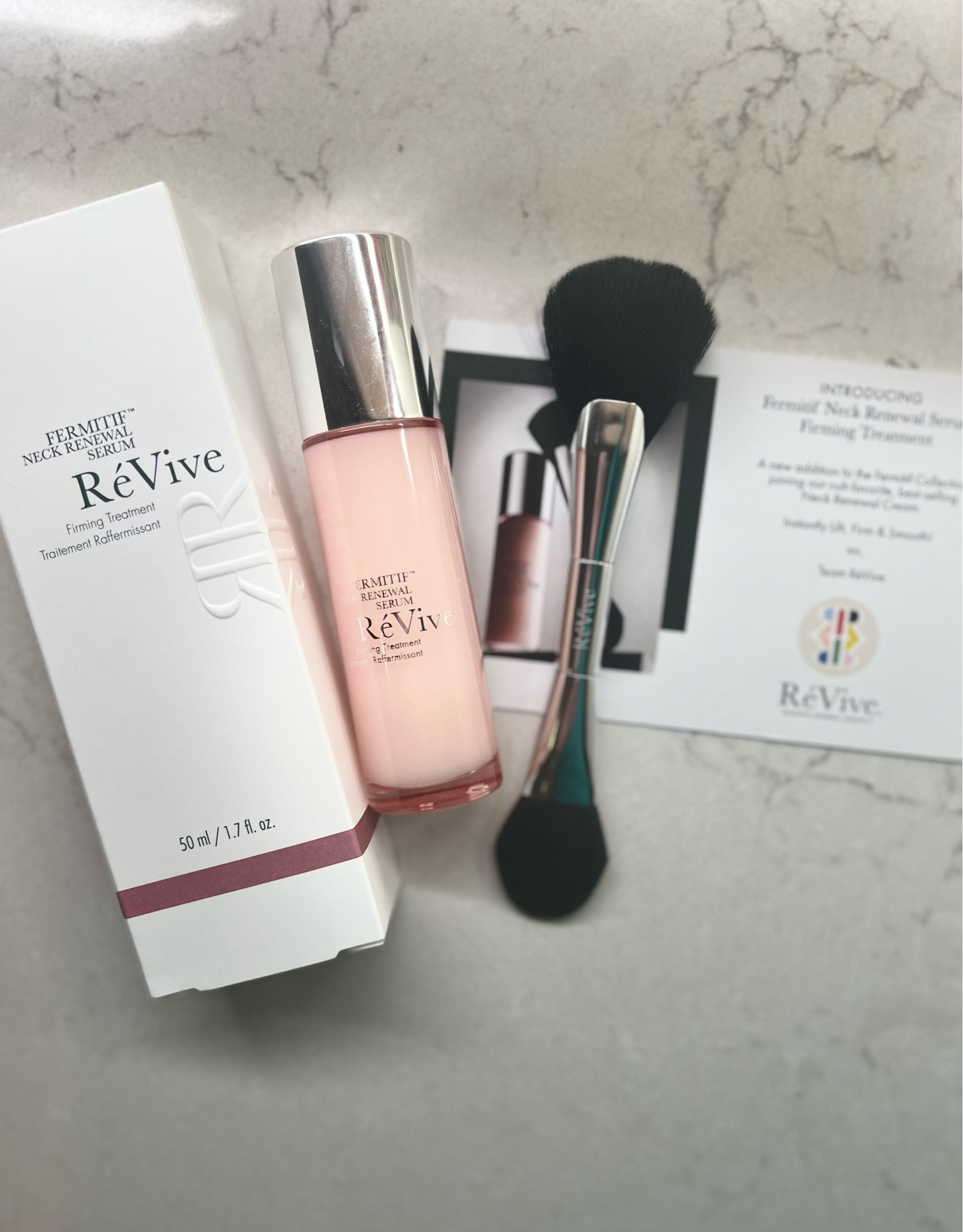 New from @reviveskincare 
Fermitif neck renewal treatment. 
Luxury skincare for the neck at its best. 
#skincare #neckserum #antiaging #neckcream #riviveskincare 

#LTKbeauty