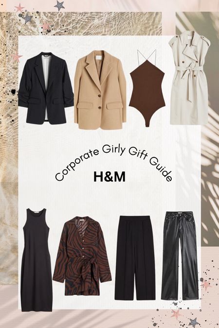 H&M Corporate girl gift guide perfect for the girly on your list who has her first corporate job 

#LTKGiftGuide #LTKHoliday #LTKworkwear