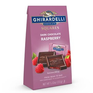 Ghirardelli Dark Chocolate Raspberry Squares, 5.32 OZ | CVS Health