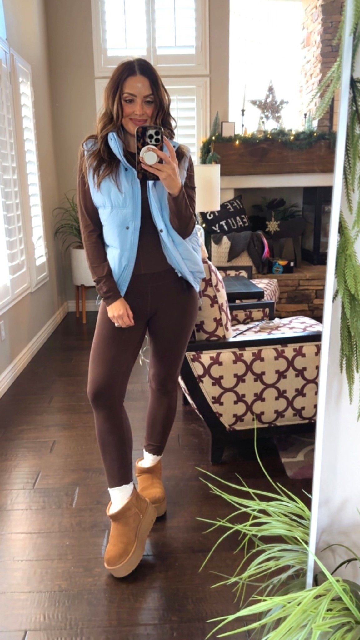 Chocolate brown is the new black😎😮‍💨🔥. I said what I said!  

Matching set | workout set | Abercrombie | sale | Comfy 

#LTKdayinmylife #LTKActive #LTKOver40