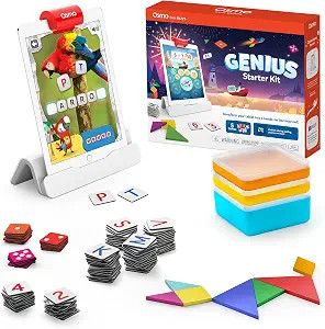 Osmo - Genius Starter Kit for iPad - 5 Educational Learning Games - Ages 6-10 - Math, Spelling, C... | Amazon (US)