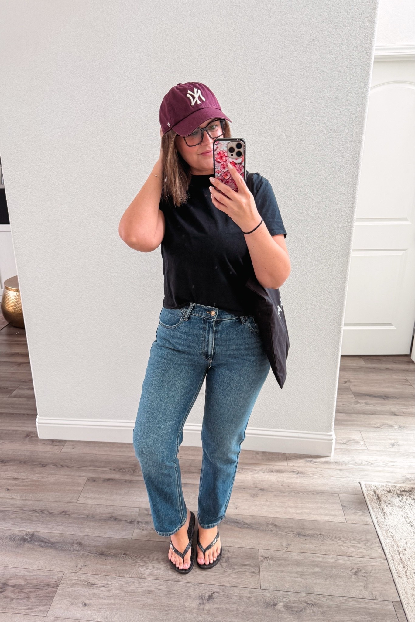 Jeans under $20! True size 12 (30” inseam for 5’8)
Shirt, large
Hat & glasses linked too

Size 12, midsize, casual style, mom style, @abercrombie @Walmart

#LTKootd #LTKxWalmart #LTKMidsize