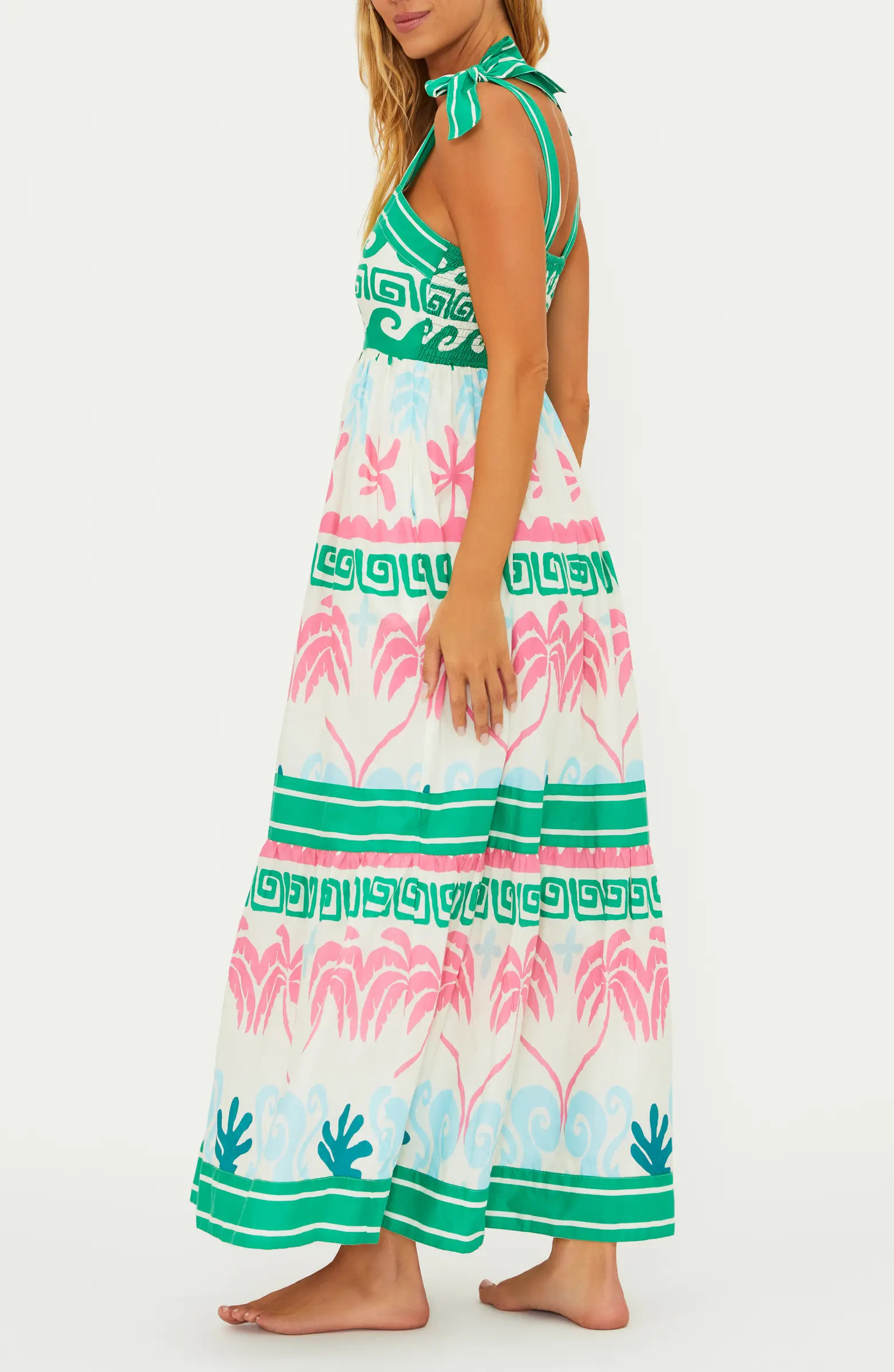 Cami Print Cover-Up Maxi Sundress | Nordstrom