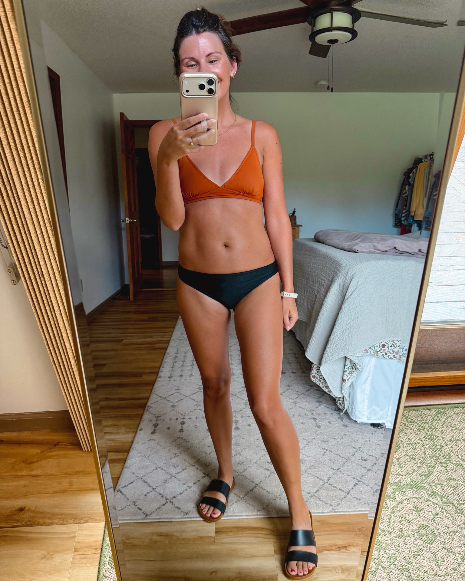pool day 💦 

xs in both my bikini top or bottoms🧡🖤

#LTKPetite #LTKSwim #LTKSeasonal