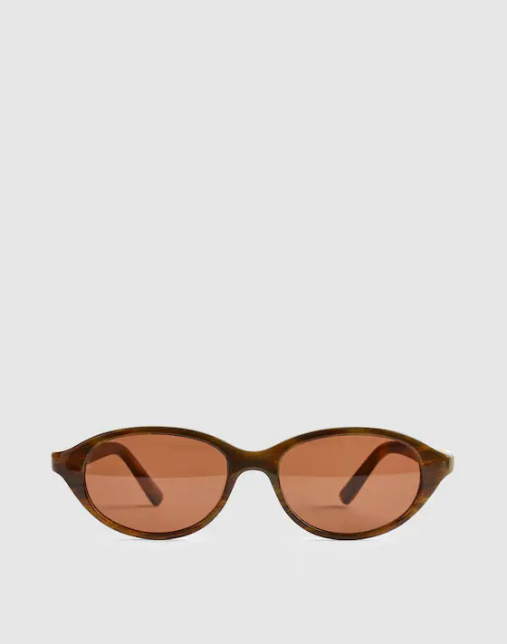 The Solina Oval Sunglasses | Madewell