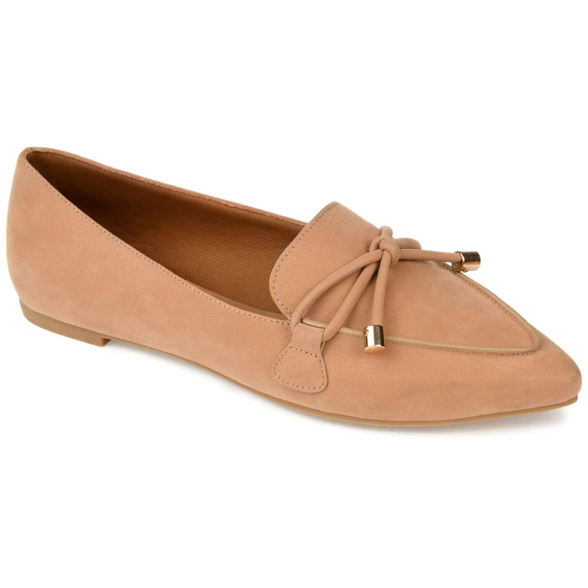Journee Collection Womens Muriel Slip On Pointed Toe Loafer Flats | Target