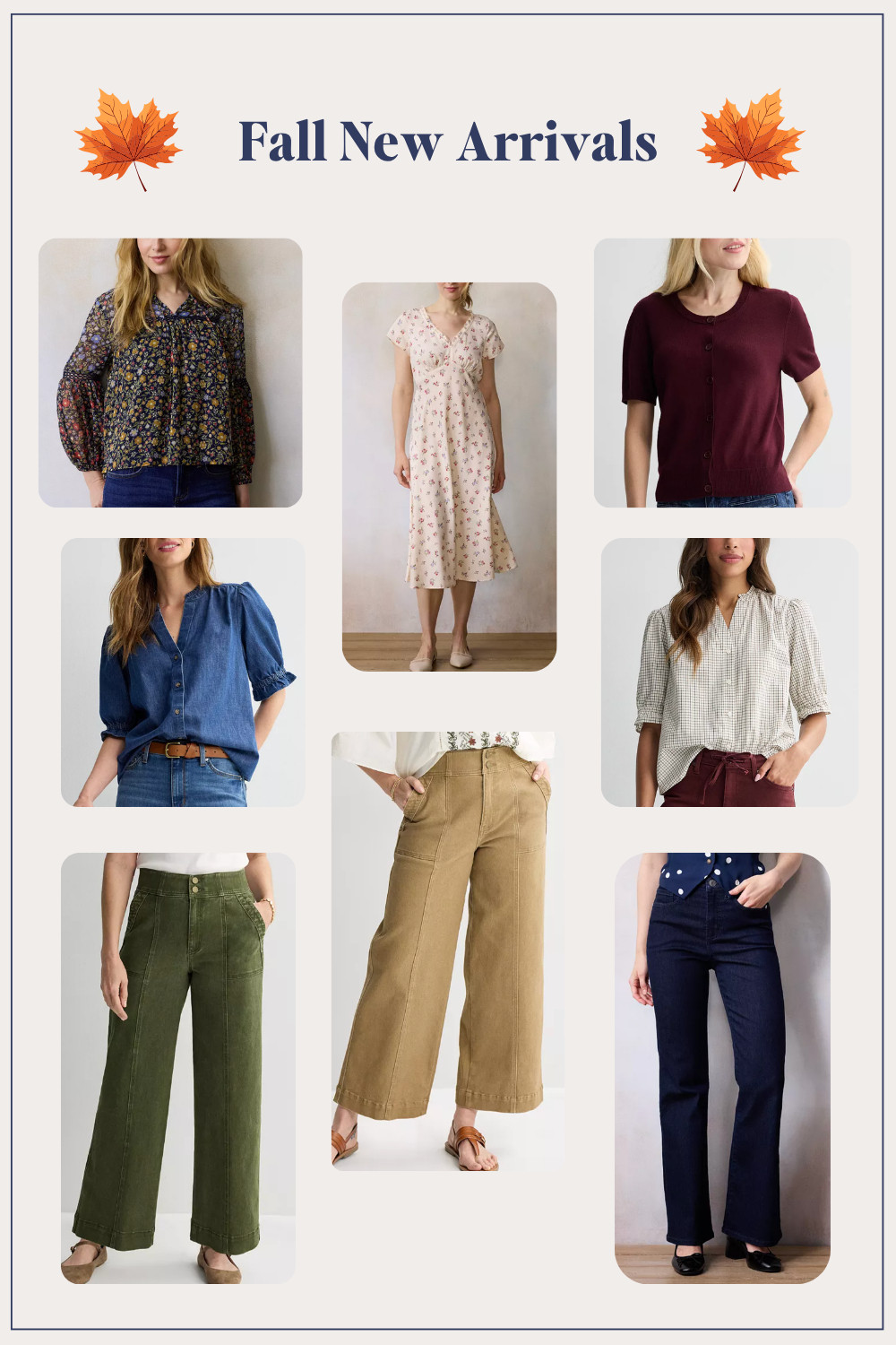 Fall New Arrivals are here! 🍁 Budget-friendly and so affordable ✔️ Shop everything at @kohls #kohls #kohlspartner #kohlsfinds 

 