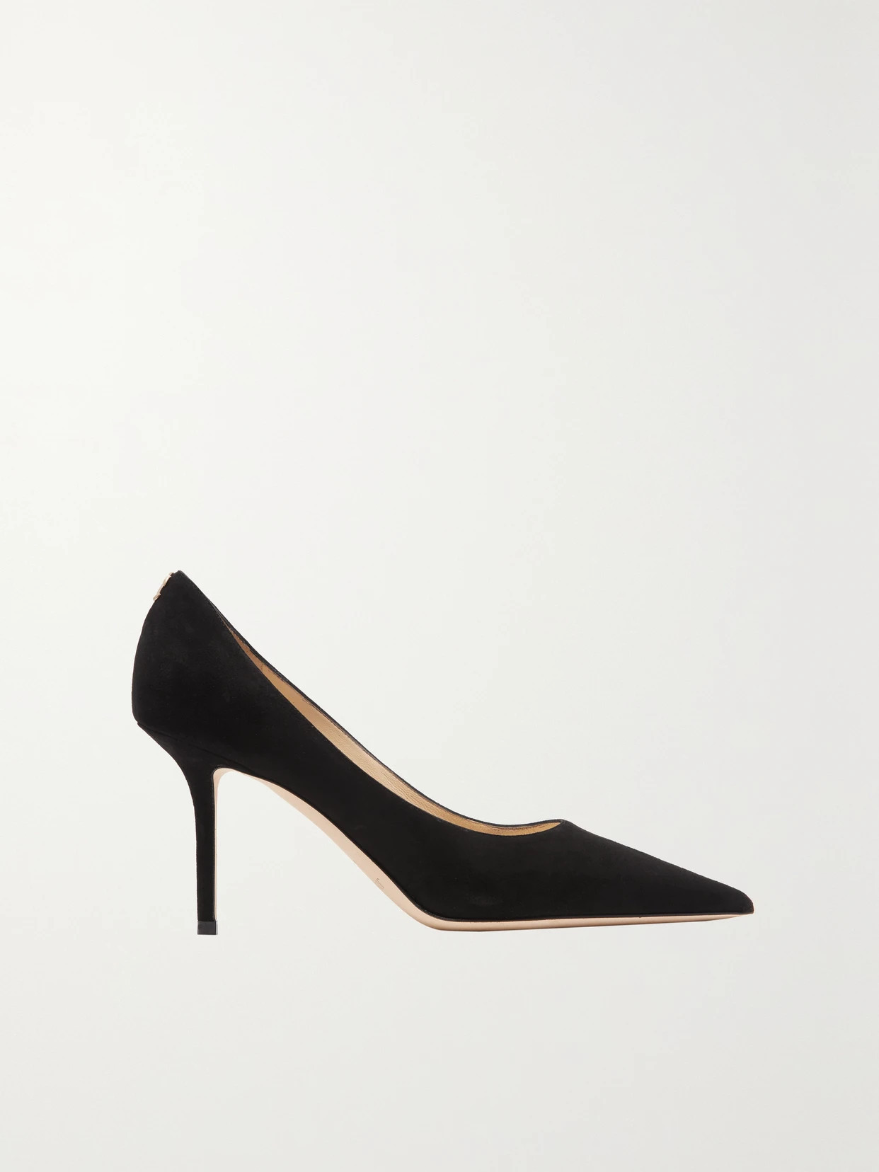 Jimmy Choo - Love 85 Suede Pumps - Black | NET-A-PORTER (US)