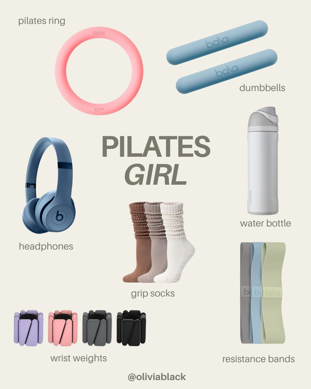 Gift Guide for the Pilates Girl with Cyber Monday Deals!!

#sale #cybermonday #BFCM #pilates #gripsocks #headphones #bluetooth #resistancebands #stretchbands #wristweights #weights #dumbbells #pilatesring #equipment #gym #exercise #waterbottle #fitness #wellness 

 #LTKCyberWeek #LTKGiftGuide #LTKHoliday