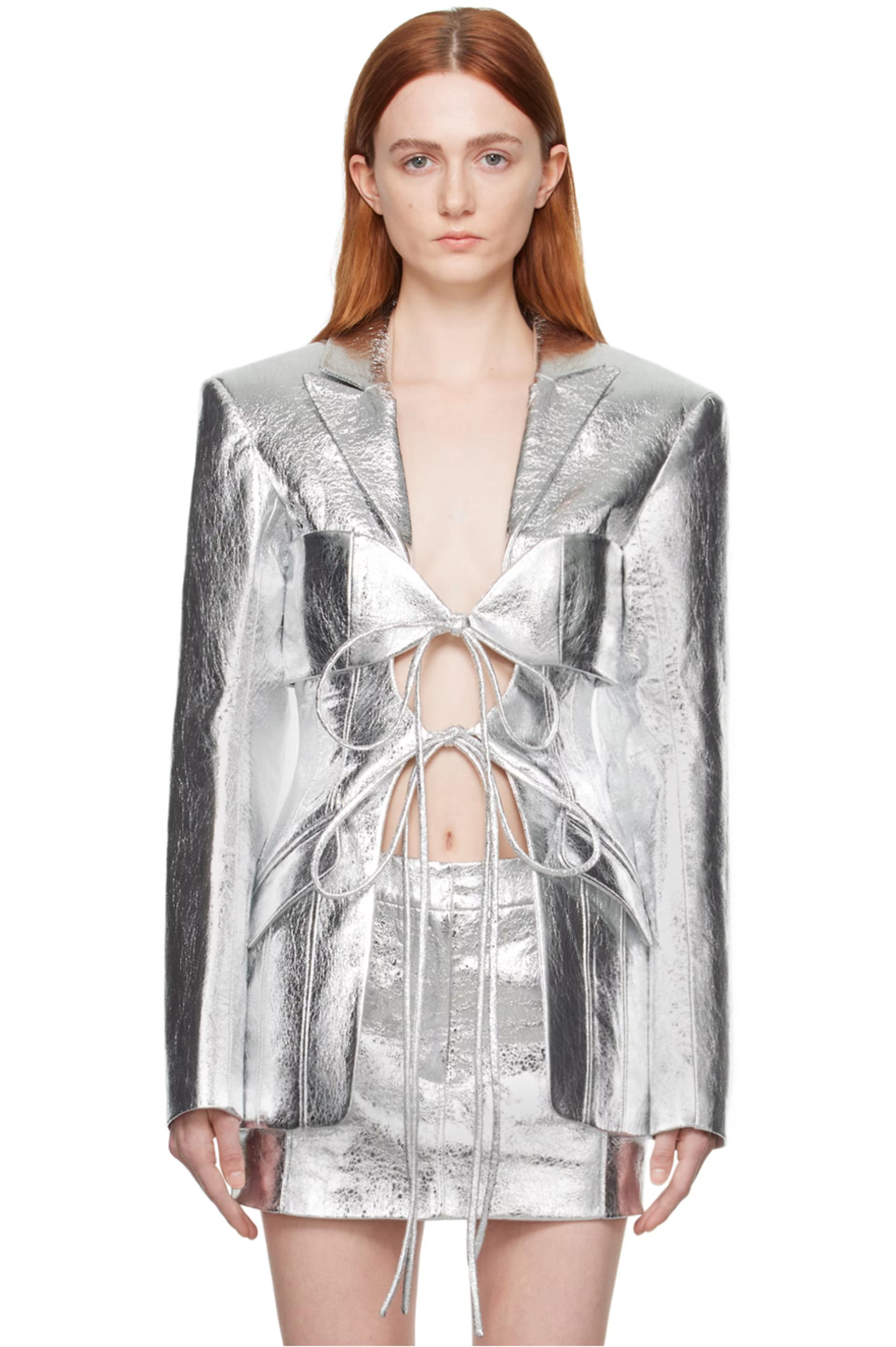 Silver Arch Blazer | SSENSE