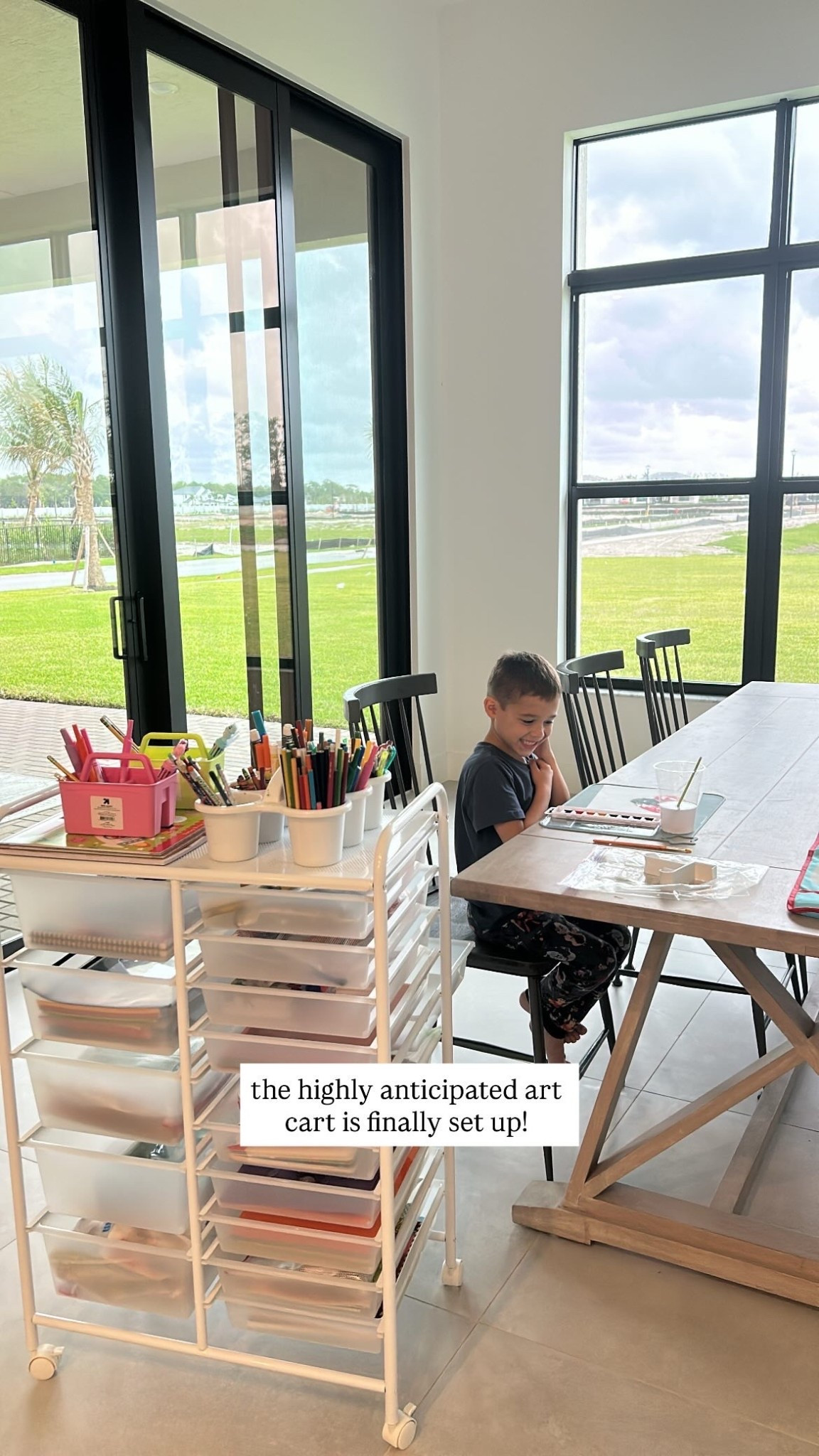 Art cart! Found this at Michael’s and used store pickup. Comes in black and white. 50% off! 

Art supplies, kids storage, rolling storage cart, teacher find, school supplies 

#LTKKids #LTKHome #LTKmomlife