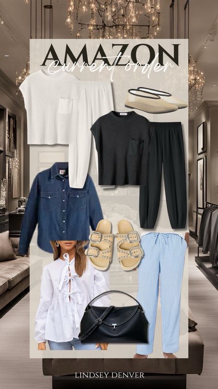 ✨Tap the bell above for daily elevated Mom outfits.

My current Amazon order, Levi denim button down, Free People sweater sets, stuffed double band sandals, Toteme dupe, seersucker pants, mesh flats.

"Helping You Feel Chic, Comfortable and Confident." -Lindsey Denver 🏔️ 

  #over45 #over40blogger #over40style #midlife  #over50fashion #AgelessStyle #FashionAfter40 #over40 #styleover50 #syyleover40Midsize fashion, size 8, size 12, size 10, outfit inspo, maxi dresses, over 40, over 50, gen X, body confidence


Follow my shop @Lindseydenverlife on the @shop.LTK app to shop this post and get my exclusive app-only content!

#liketkit #LTKOver40 #LTKFindsUnder50 #LTKFindsUnder100
@shop.ltk
https://liketk.it/4IpAq