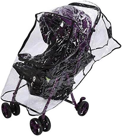 Baby Stroller Rain Cover, 1PCS PVC Universal Waterproof Baby Stroller Rain Cover Dust Wind Shield... | Amazon (US)