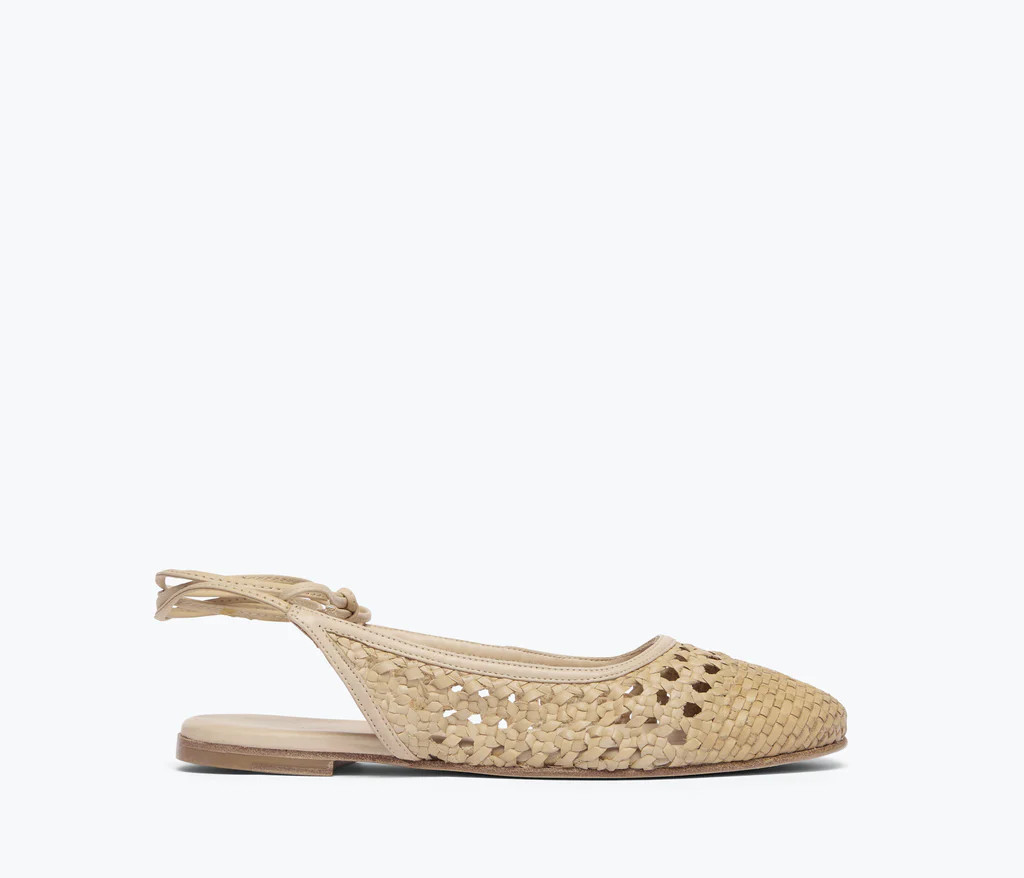 JANNA OPEN WOVEN FLAT | Frēda Salvador