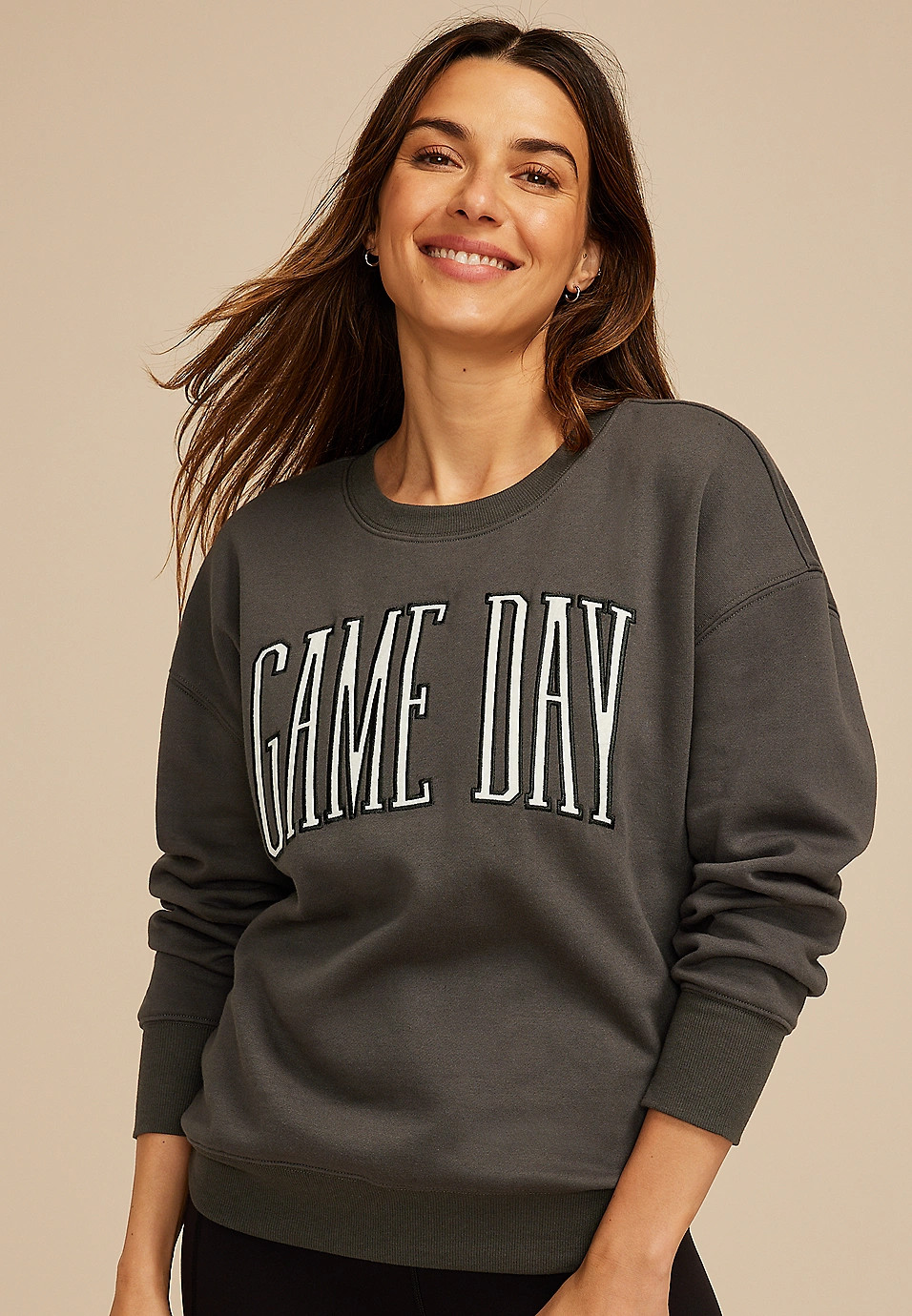 Game Day Relaxed Fit Sweatshirt | Maurices