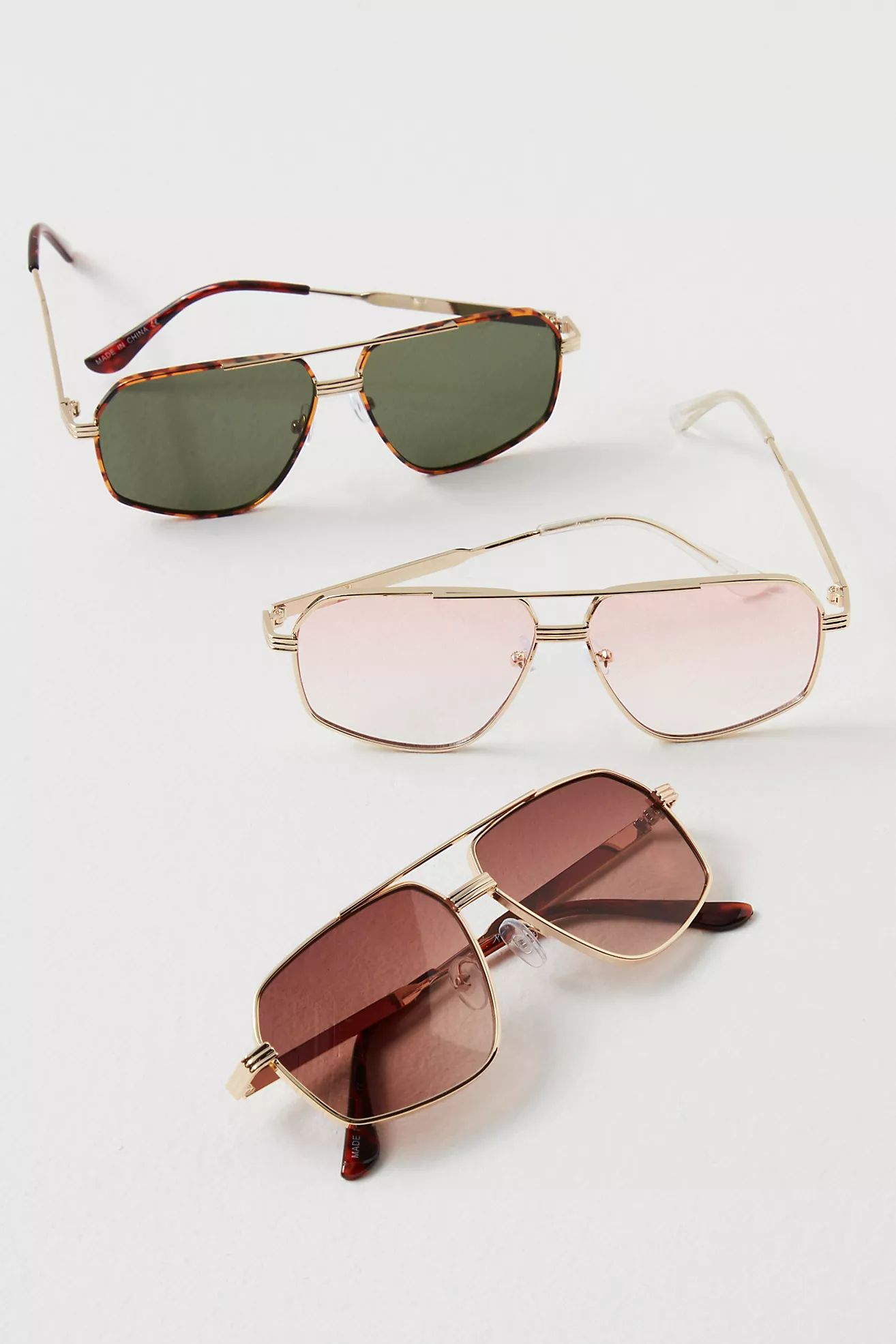 Roger Aviator Sunglasses | Free People (Global - UK&FR Excluded)