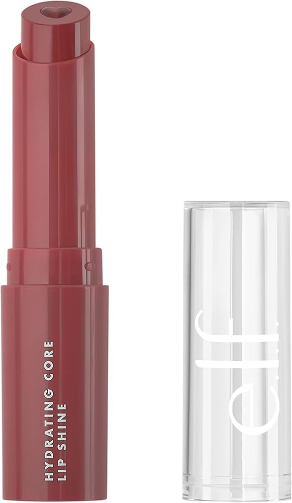 e.l.f. Hydrating Core Lip Shine, Conditioning & Nourishing Lip Balm, Sheer Color Tinted Chapstick... | Amazon (US)