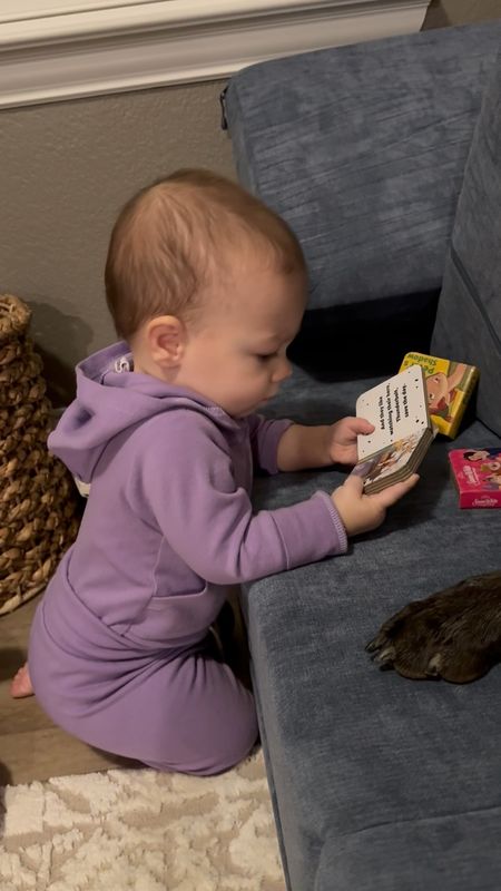 These little books make the perfect gift or stocking stuffer for a baby or toddler! We love them and she looks so dang cute “reading” them

#LTKbaby #LTKfamily #LTKGiftGuide