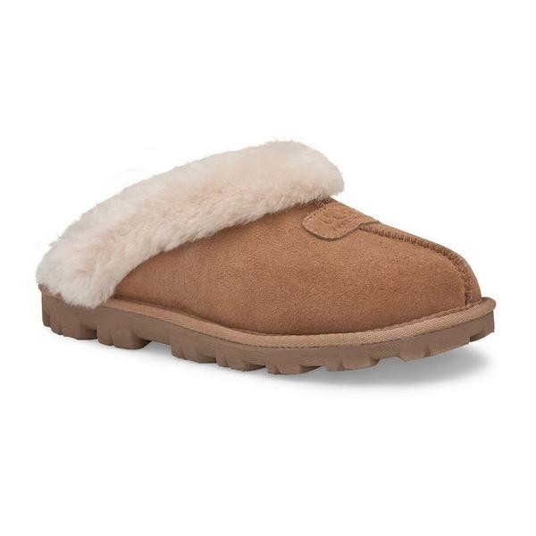 Women's UGG Coquette Casual Slippers Regular 12 Chestnut | Scheels Sports