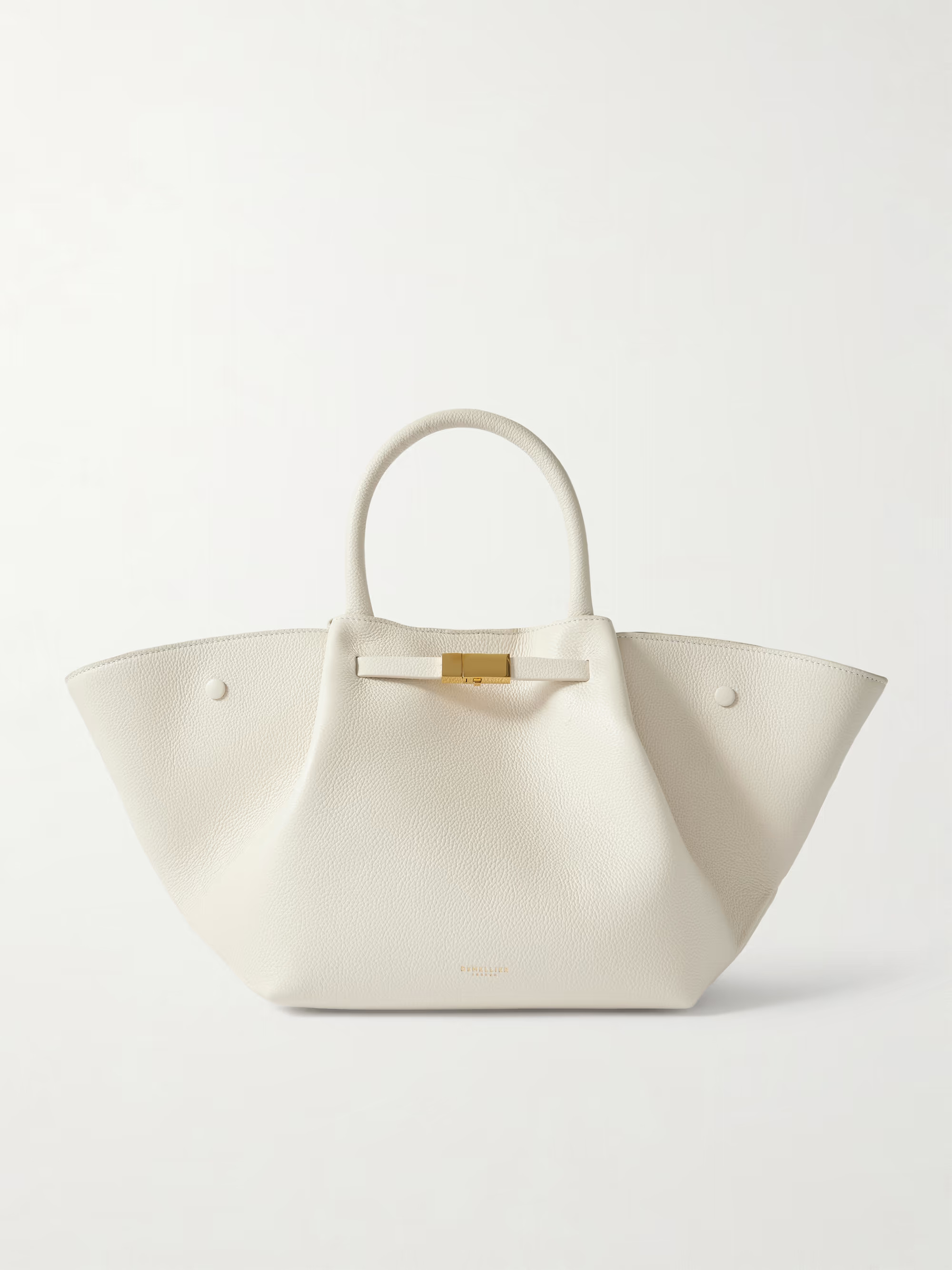 New York midi textured-leather tote | NET-A-PORTER (US)