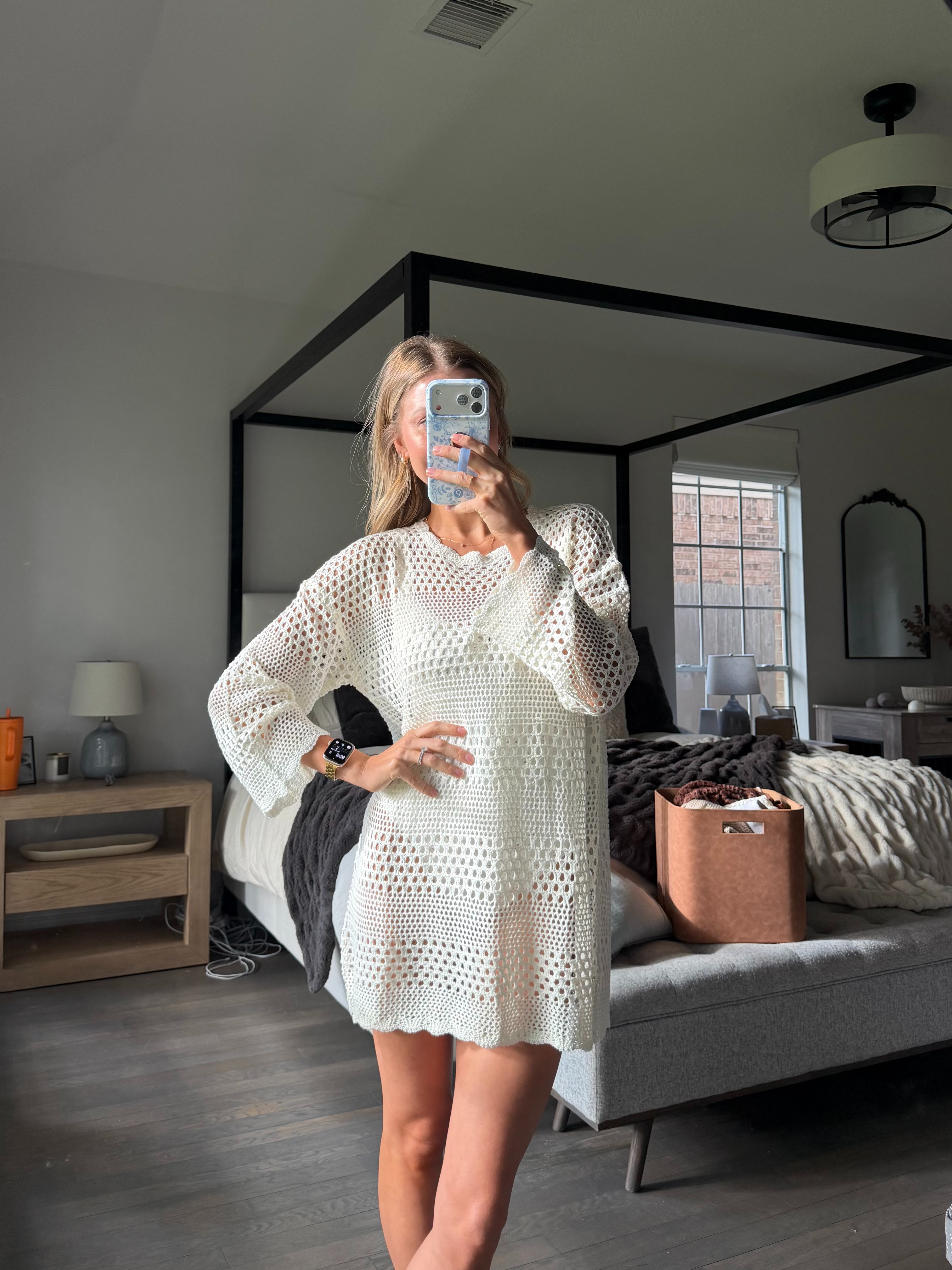 Cutie crochet coverup!! Wearing small 

 #LTKSwim