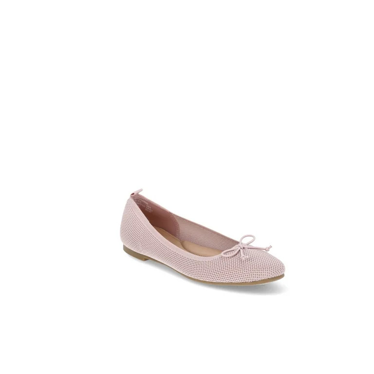 Time and Tru Women's Knit Ballet Flats, Sizes 6-11 | Walmart (US)