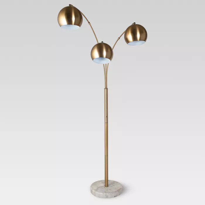 Span 3-Head Metal Globe Floor Lamp - Project 62™ | Target