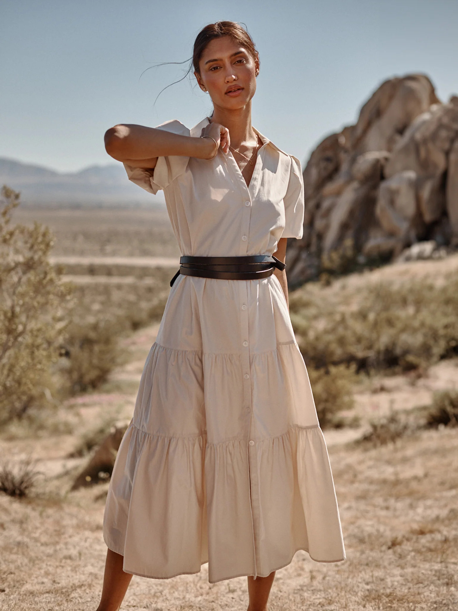 Women's Havana Dress in Calico | Brochu Walker | Brochu Walker