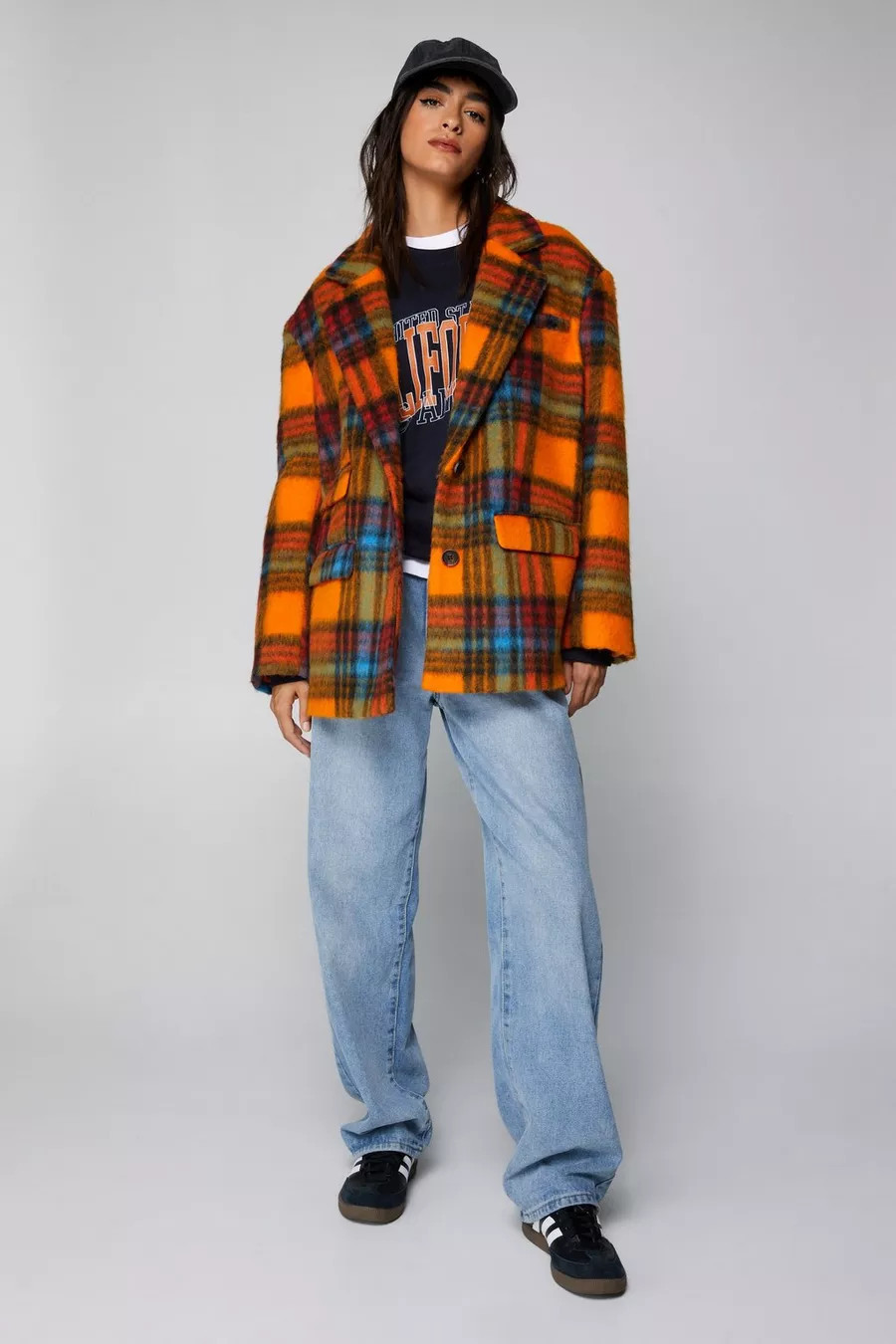 Premium Wool Blend Oversized Blazer Coat | Nasty Gal US