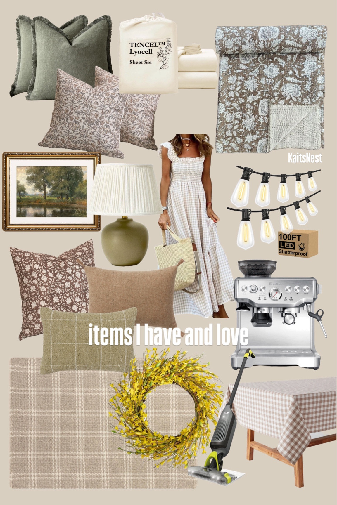 Some items that I have and love! Cottage core home. Table lamp. Pillows. Spring wreath. Dress. Cozy home. Home finds. Favorite things. 

#LTKSeasonal #LTKStyleTip #LTKHome