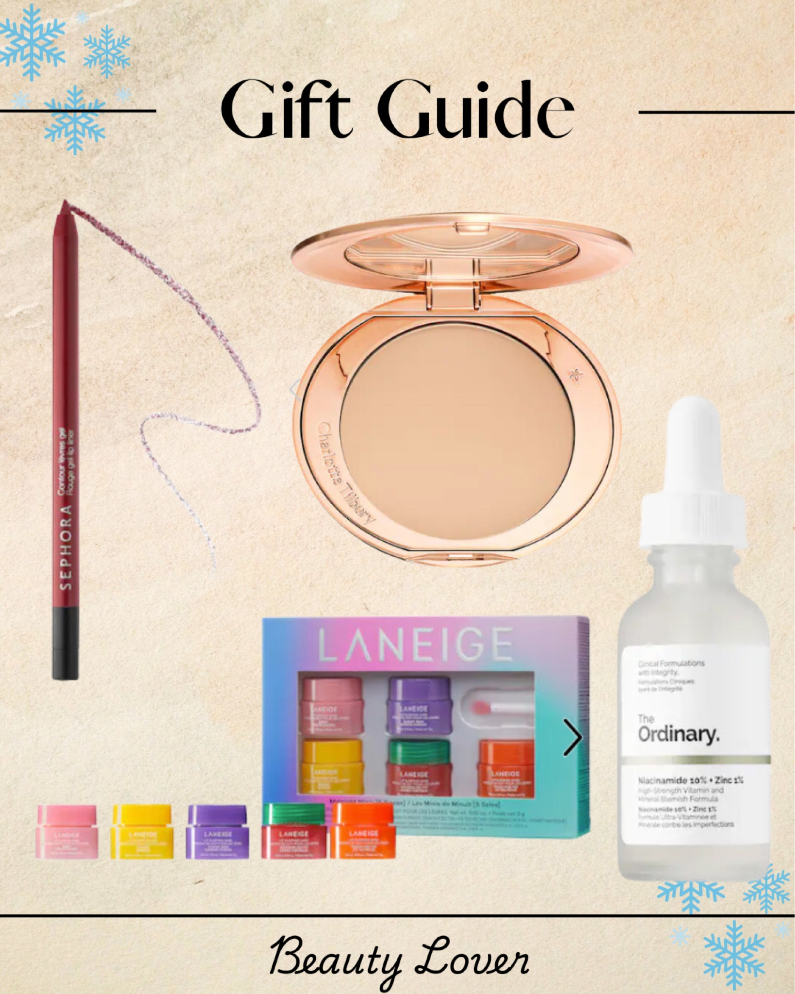 Check out this gift guide for the beauty lover in your life

Christmas gift, Christmas gift idea, Christmas present, skincare, makeup, beauty 

#giftguide #skincare #beauty #makeup

#LTKbeauty #LTKgiftguide #LTKstyletip