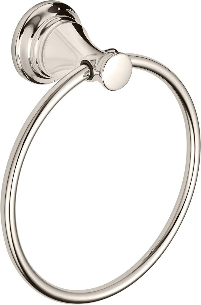 American Standard 7052190.013 Delancey -Towel Ring, Polished Nickel | Amazon (US)