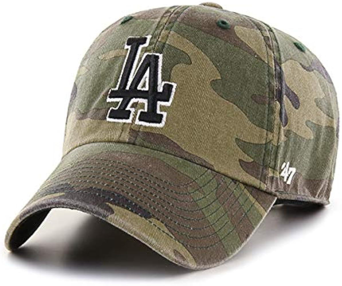 '47 MLB Camo Clean Up Adjustable Hat, Adult One Size Fits All | Amazon (US)