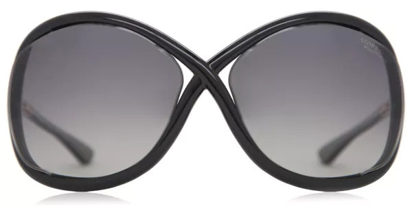 Tom Ford FT0009 WHITNEY Polarized 01D Women’s Sunglasses Black Size 64 | SmartBuyGlasses Global
