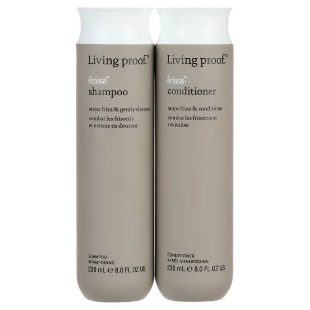 Living Proof No Frizz Shampoo and Conditioner Combo Set Each 8 oz. | Walmart (US)
