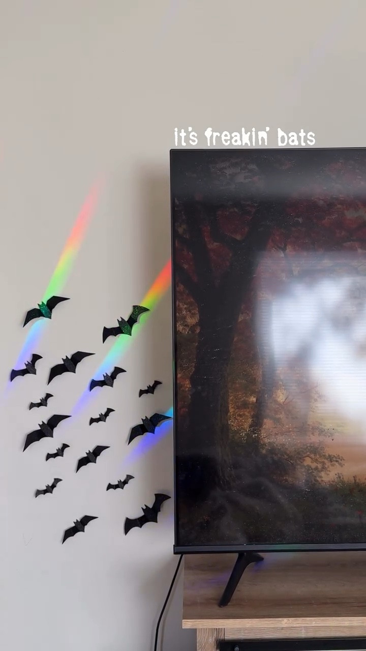 3 years later and i STILL haven’t finished this $4 pack of 3D glitter bats 😭🦇 literally the best halloween decor i’ve ever bought—reusable, aesthetic, and free 2 day delivery 👀✨

comment BATS and i’ll dm you the link to grab them 🖤 i’ll also link them on my LTK!

#halloweendecor #amazonhomefinds #spookyseason #budgetfriendlyfinds #homedecoraesthetic #halloweenhomedecor #itsfreakinbats #viraldecor #amazonfinds #spookyseason #comfortcreator #decoratewithme

#LTKHalloween #LTKSaleAlert #LTKHome