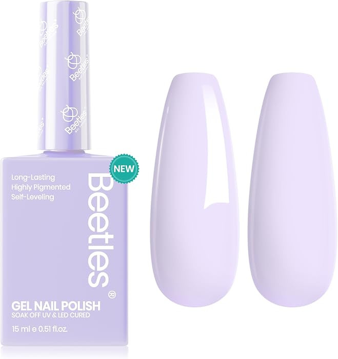 Beetles Lilac Purple Gel Polish - 1Pcs 15ml Lavender Violet Mauve Pale Summer Gel Polish High Glo... | Amazon (US)