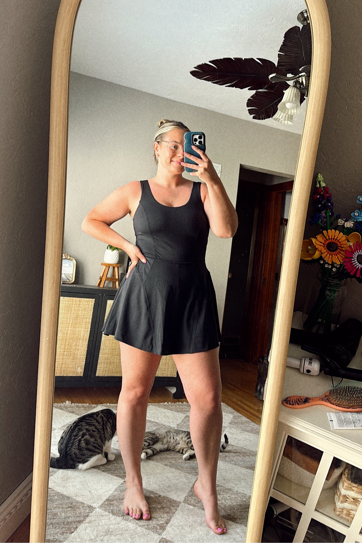 tennis dress🖤🖤

#LTKActive #LTKFindsUnder50 #LTKSeasonal