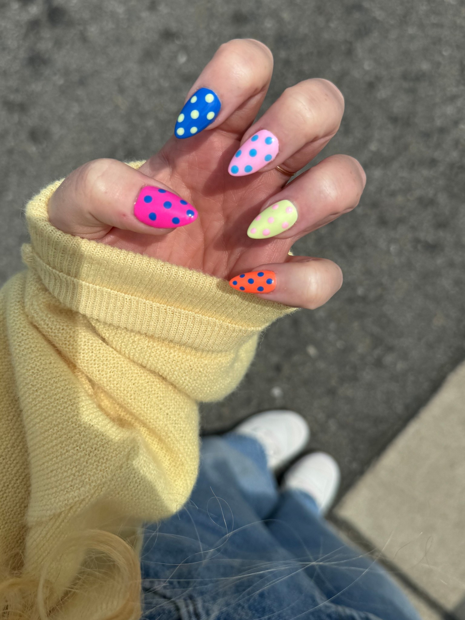 Fun + colorful Spring nails! 💅rain

#LTKStyleTip #LTKBeauty #LTKSeasonal