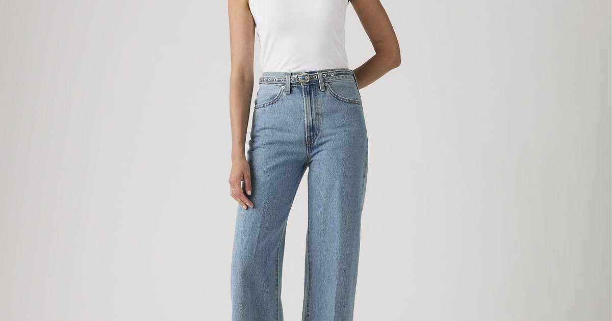 Ribcage Wide-leg Belted Women's Jeans | Levi's US