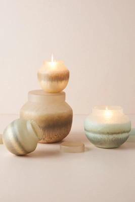 Strata Glass Candle | Anthropologie (US)