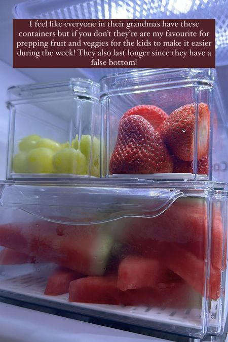 Love these containers for prepping fruit and veggies 

#LTKfamily #LTKkids #LTKhome
