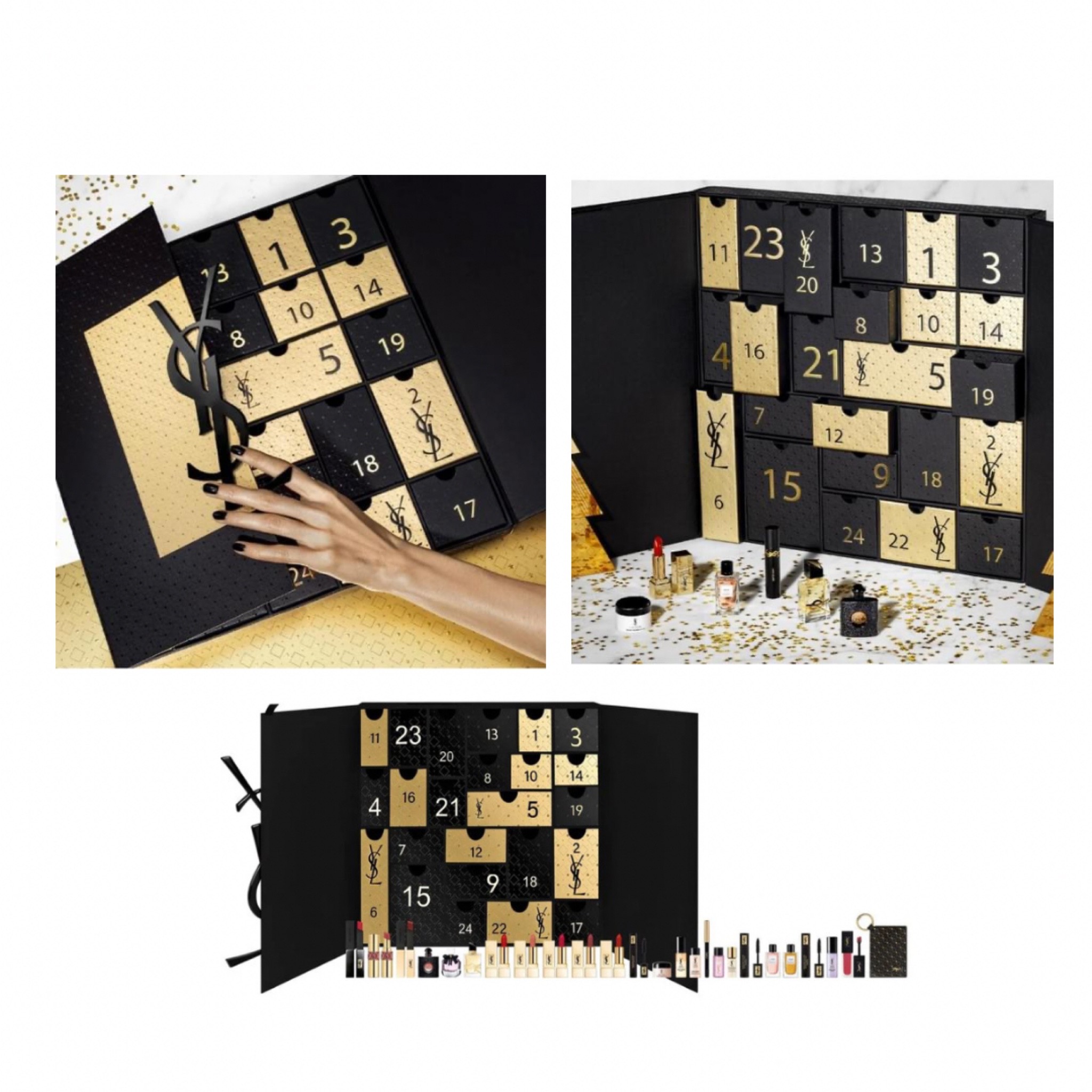 calendar advent yves saint laurent