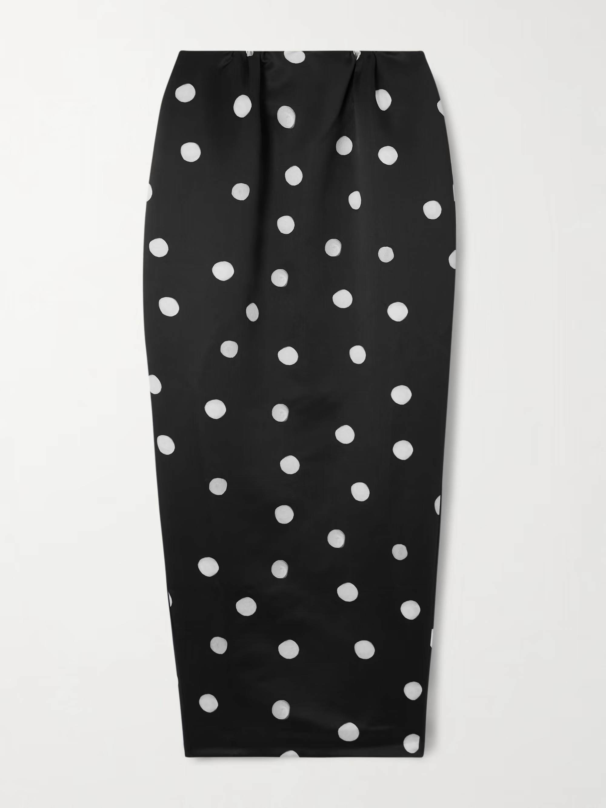 Damian polka-dot duchesse-satin maxi skirt | NET-A-PORTER (US)