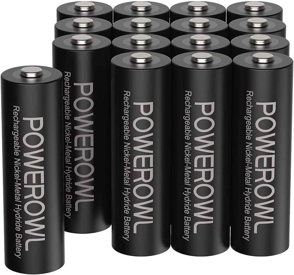 POWEROWL AA Rechargeable Batteries, 2800mAh High Capacity Batteries 1.2V NiMH Low Self Discharge,... | Amazon (US)